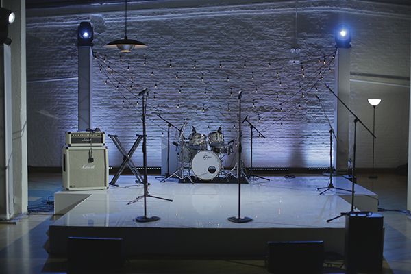 PA hire from New York Productions - sound, lighting and back line